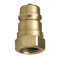 Штуцер быстросъемный с внутр.резьбой с запорным клапаном, 1/4