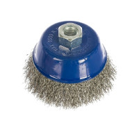 Кордщетка чашеобразная мягкая 90 мм М14 ПРАКТИКА 032-447