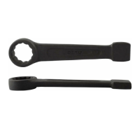 Ключ накидной односторонний ударный  22 мм BERIL 103622 13563